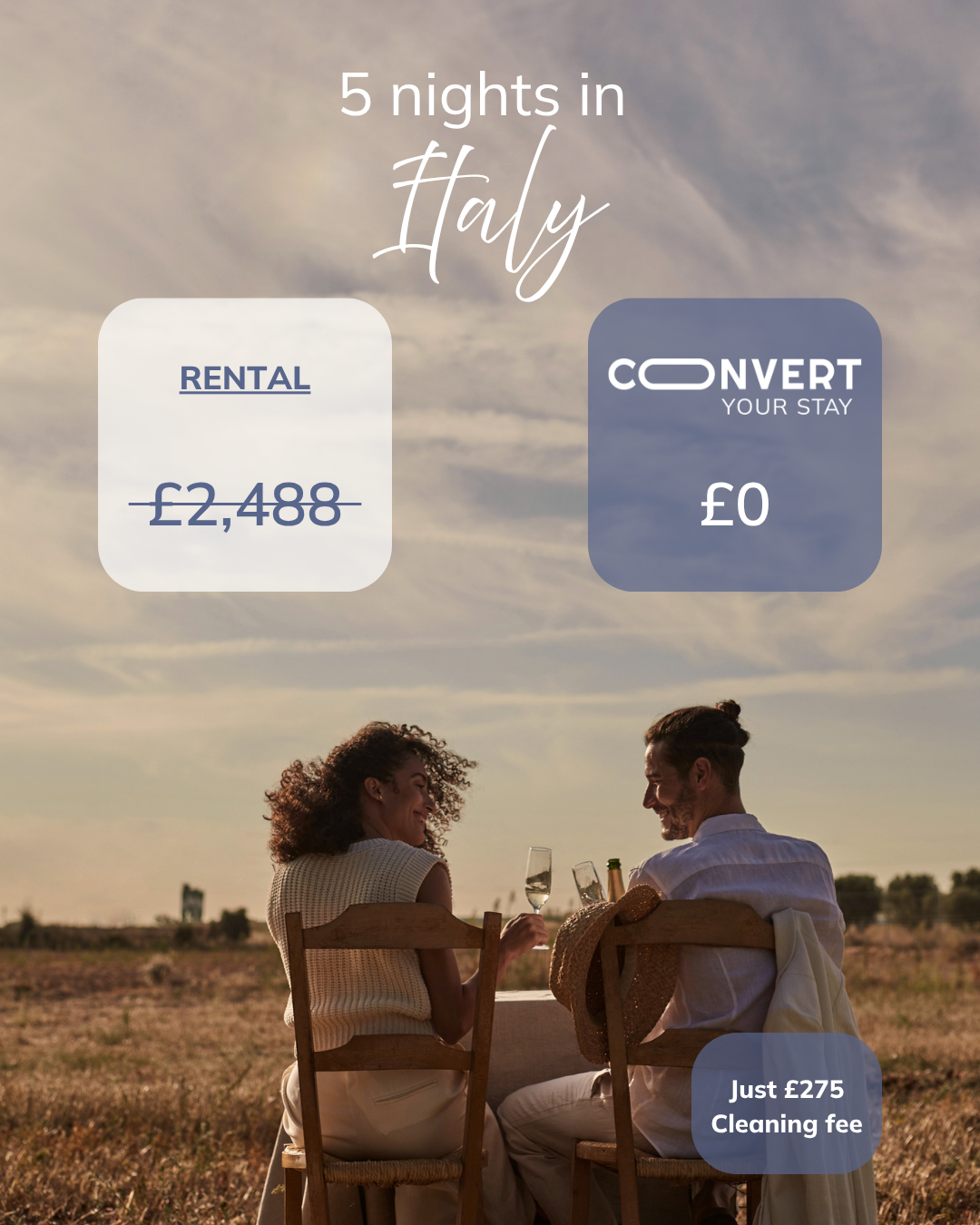 Romantic <br>getaway